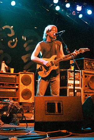 Photo (c) {https://phish.com/trey-anastasio-2/|1993 Phish by Allan Dines}